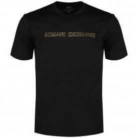 тениска,мъжки,тениски,armani,exchange,xm000127,af10356,short,sleeve,t,shirt,black