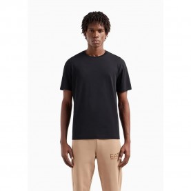тениска,мъжки,тениски,ea7,emporio,armani,6dpt06,pjffz,short,sleeve,t,shirt,black