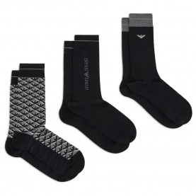 чорапи,мъжки,чорапи,emporio,armani,302402,4f283,socks,black,(black,ea,black,aq,black)