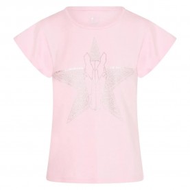 юношеска,тениска,детски,тениски,imperial,riding,belle,star,junior,short,sleeve,t,shirt,powder,pink,(pink)
