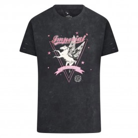 юношеска,тениска,детски,тениски,imperial,riding,blossom,junior,short,sleeve,t,shirt,black,(black)
