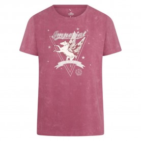 тениска,дамски,тениски,imperial,riding,blossom,woman,short,sleeve,t,shirt,dark,flower,(pink)