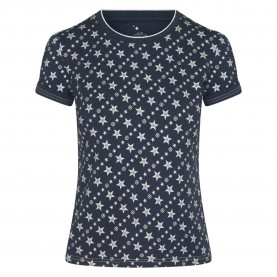 юношеска,тениска,детски,тениски,imperial,riding,bobby,star,junior,short,sleeve,t,shirt,multicolor,(navy)