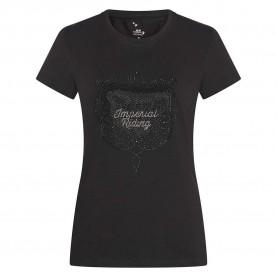 тениска,дамски,тениски,imperial,riding,imperial,love,woman,short,sleeve,t,shirt,black,(black)