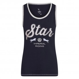 юношеска,тениска,детски,тениски,imperial,riding,shimmer,junior,sleeveless,t,shirt,navy,(blue)