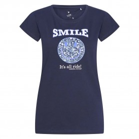 юношеска,тениска,детски,тениски,imperial,riding,smiley,flowers,junior,short,sleeve,t,shirt,blue,(navy)