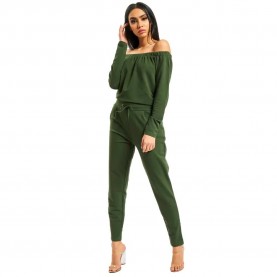 гащеризон,дамски,гащеризони,def,overall,jumpsuit,green,(olive)