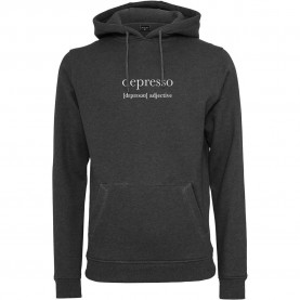 Суичър Mister tee Depresso hoodie - Grey (Charcoal) суичър,мъжки,пуловери,mister,tee,depresso,hoodie,grey,(charcoal)