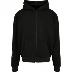 тениска,мъжки,пуловери,mister,tee,doves,oversize,full,zip,sweatshirt,black,(black)