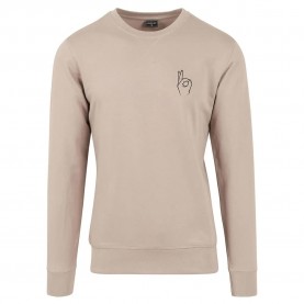 тениска,мъжки,пуловери,mister,tee,easy,sign,sweatshirt,darksand,(beige)