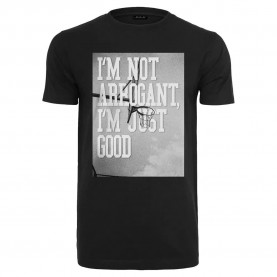 тениска,мъжки,тениски,mister,tee,i´m,not,arrogant,i´m,just,good,short,sleeve,t,shirt,black,(black)