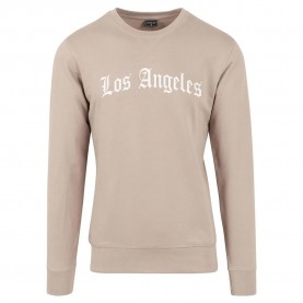 тениска,мъжки,тениски,mister,tee,los,angeles,wording,long,sleeve,t,shirt,darksand,(beige)