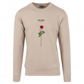 юношеска,тениска,мъжки,пуловери,mister,tee,lost,youth,rose,sweatshirt,beige,(darksand)