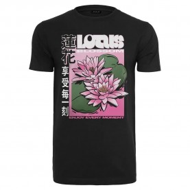тениска,мъжки,тениски,mister,tee,lotus,flower,short,sleeve,t,shirt,black,(black)