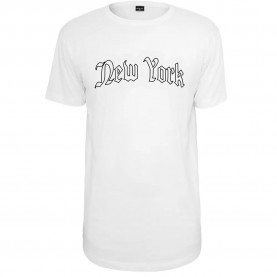 тениска,мъжки,тениски,mister,tee,new,york,wording,short,sleeve,t,shirt,white