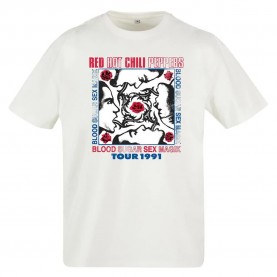 тениска,мъжки,тениски,mister,tee,red,hot,chilli,peppers,oversize,short,sleeve,t,shirt,dye,(white)