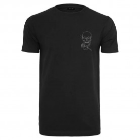 тениска,мъжки,тениски,mister,tee,skull,one,short,sleeve,t,shirt,black,(black)
