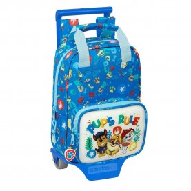 раница,раници,safta,paw,patrol,pups,rule,mini,wheeled,backpack,multicolor