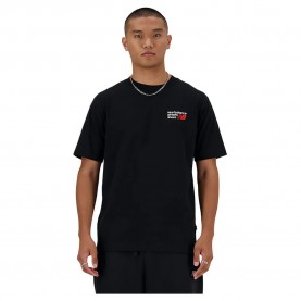 Тениска New balance Athletics Premium Logo short sleeve T-shirt - Black тениска,мъжки,тениски,new,balance,athletics,premium,logo,short,sleeve,t,shirt,black