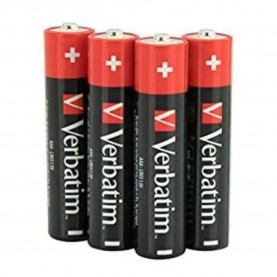 батерии,verbatim,alkaline,battery,4,units,red,(silver)