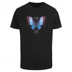 тениска,мъжки,тениски,mister,tee,become,the,change,butterfly,short,sleeve,t,shirt,black