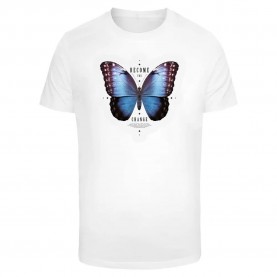 тениска,мъжки,тениски,mister,tee,become,the,change,butterfly,short,sleeve,t,shirt,white,(white)