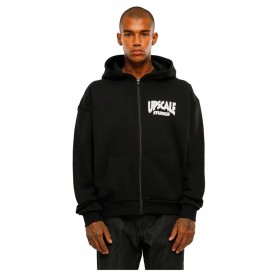 тениска,мъжки,пуловери,mister,tee,studios,ultra,heavy,oversize,full,zip,sweatshirt,black