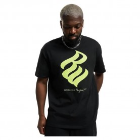 тениска,мъжки,тениски,rocawear,big,logo,short,sleeve,t,shirt,black,lime,(black)