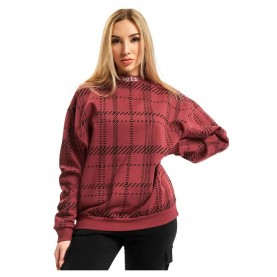 блуза,мъжки,пуловери,thug,life,mosch,sweatshirt,red,(brown)