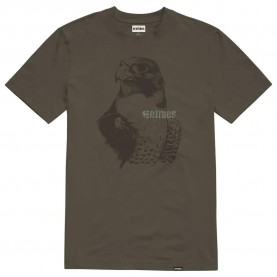 тениска,мъжки,тениски,etnies,bird,series,short,sleeve,t,shirt,military,(brown)