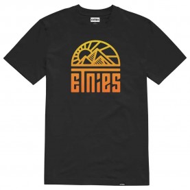 тениска,мъжки,тениски,etnies,mountain,short,sleeve,t,shirt,black,orange,(black)