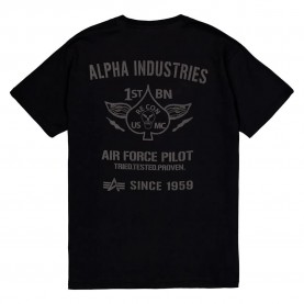 тениска,мъжки,тениски,alpha,industries,air,force,short,sleeve,t,shirt,black