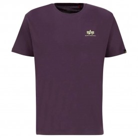 тениска,мъжки,тениски,alpha,industries,backprint,short,sleeve,t,shirt,plum,(purple)