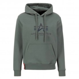 суичър,мъжки,пуловери,alpha,industries,basic,rainbow,ref,print,hoodie,green