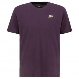 тениска,мъжки,тениски,alpha,industries,basic,small,logo,short,sleeve,t,shirt,plum,(purple)