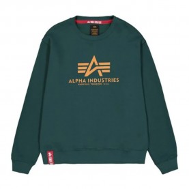 блуза,мъжки,пуловери,alpha,industries,basic,sweatshirt,force,green,(green)