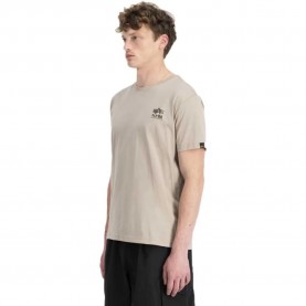 тениска,мъжки,тениски,alpha,industries,camo,logo,puff,print,bp,t,short,sleeve,t,shirt,vintage,sand,(beige)
