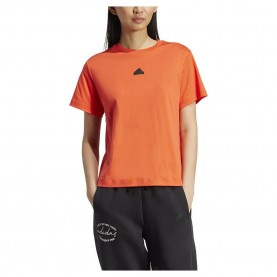 тениска,дамски,тениски,adidas,brand,love,q3,short,sleeve,t,shirt,orange,(bright,red)