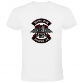 тениска,мъжки,тениски,kruskis,highway,death,short,sleeve,t,shirt,white