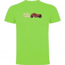 тениска,мъжки,тениски,kruskis,red,stripes,short,sleeve,t,shirt,light,green,(green)
