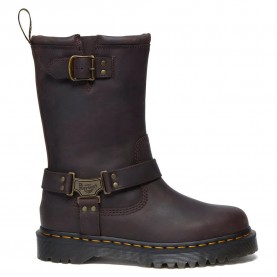 обувки,мъжки,боти,dr,martens,anistone,hi,rigger,boots,dark,brown,burnished,waxy,pull,up,(brown)