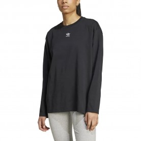 тениска,мъжки,тениски,дамски,тениски,adidas,originals,essentials,long,sleeve,t,shirt,black,(black)