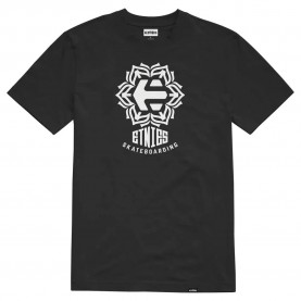 тениска,мъжки,тениски,etnies,snowflake,short,sleeve,t,shirt,black,white,(black)