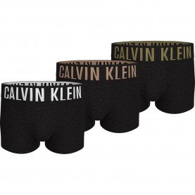 боксерки,мъжко,бельо,calvin,klein,000nb3608a,boxers,3,units,white,cavern,olive,leaves,lgs,(black)