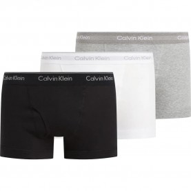 боксерки,мъжко,бельо,calvin,klein,000nb4002a,boxers,3,units,black,grey,heather,white,(multicolor)