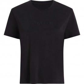 тениска,дамски,тениски,calvin,klein,classic,2,short,sleeve,t,shirt,black