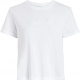 тениска,дамски,тениски,calvin,klein,classic,2,short,sleeve,t,shirt,white,(white)