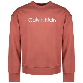 блуза,мъжки,пуловери,calvin,klein,hero,logo,comfort,sweatshirt,orange,(apple,butter)