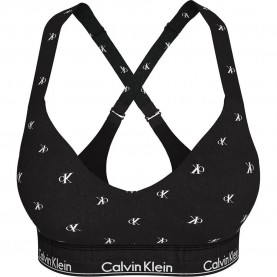 дамско,бельо,дамски,бикини,и,танкини,calvin,klein,lift,bra,black,diamond,logo,print,(black)