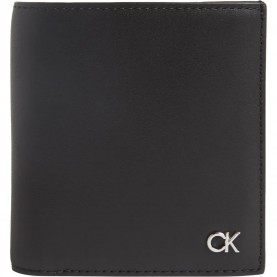 портфейли,и,портмонета,calvin,klein,metal,trifold,wallet,black